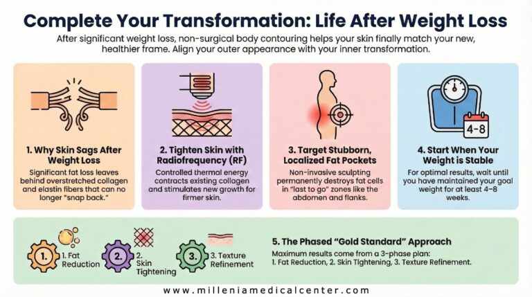 You’ve Lost the Weight — Now What? Body Contouring & Skin Tightening After GLP-1 in Tacoma