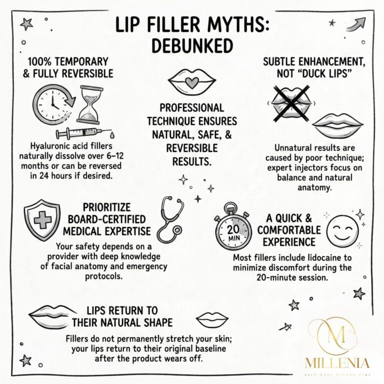 Still Scared of ‘Duck Lips’? A Tacoma Expert Debunks the 7 Biggest Lip Filler Myths