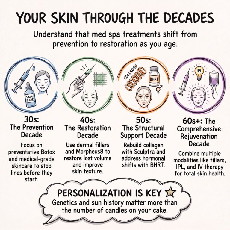 Your 30s, 40s, 50s, and Beyond: A Tacoma Medical Spa Provider’s Honest Guide to Skin Treatments at Every Stage of Life