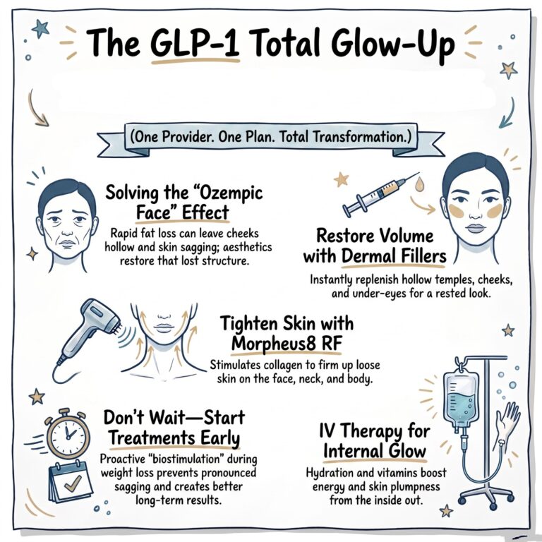 The Glow-Up You Didn’t Know Was Possible: How Pairing GLP-1 Weight Loss with Aesthetics in Tacoma Delivers Total Transformation